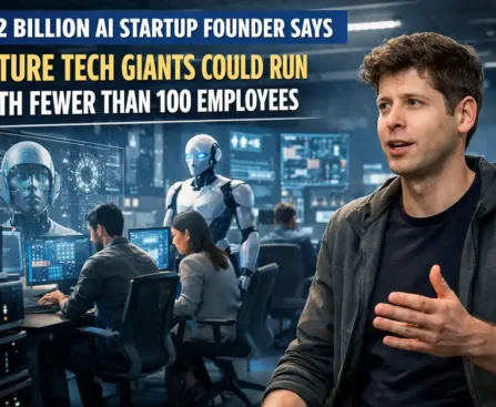 $12 Billion AI Startup Founder Says Future Tech Giants Could Run With Fewer Than 100 Employees