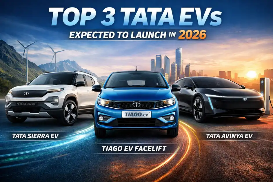 Top 3 Tata EVs Expected to Launch in 2026